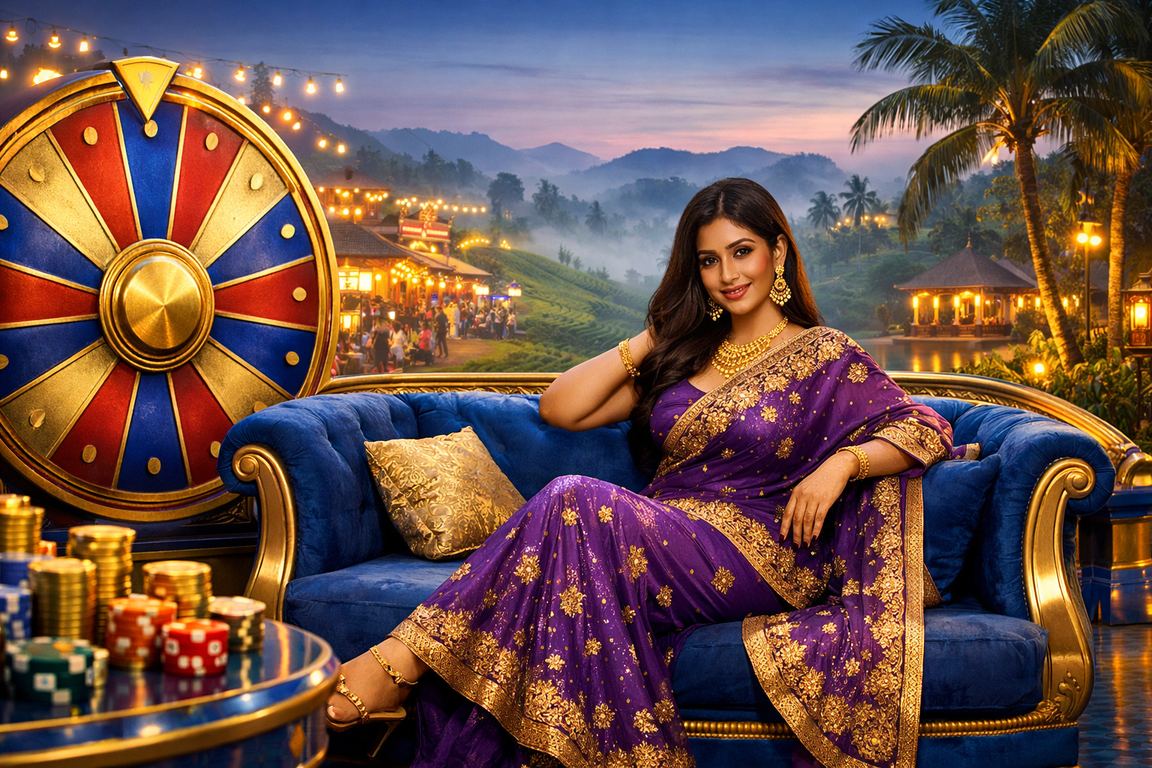 কুমিল্লার চা বাগানে মোবাইলে স্পোর্টস বেটিংয়ের শান্তিপূর্ণ দৃশ্য