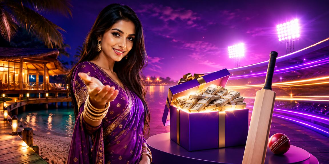 সেন্ট মার্টিনে নিয়ন আলোয় ক্রিকেট বেটিংয়ের উত্তেজনাপূর্ণ রাতের দৃশ্য